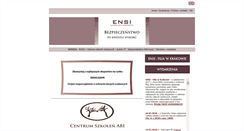 Desktop Screenshot of ensi.net