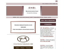 Tablet Screenshot of ensi.net